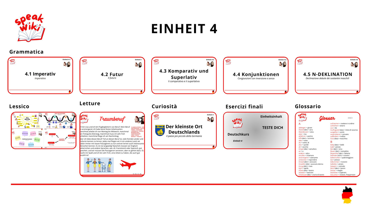 Corso di Tedesco completo SpeakWiki